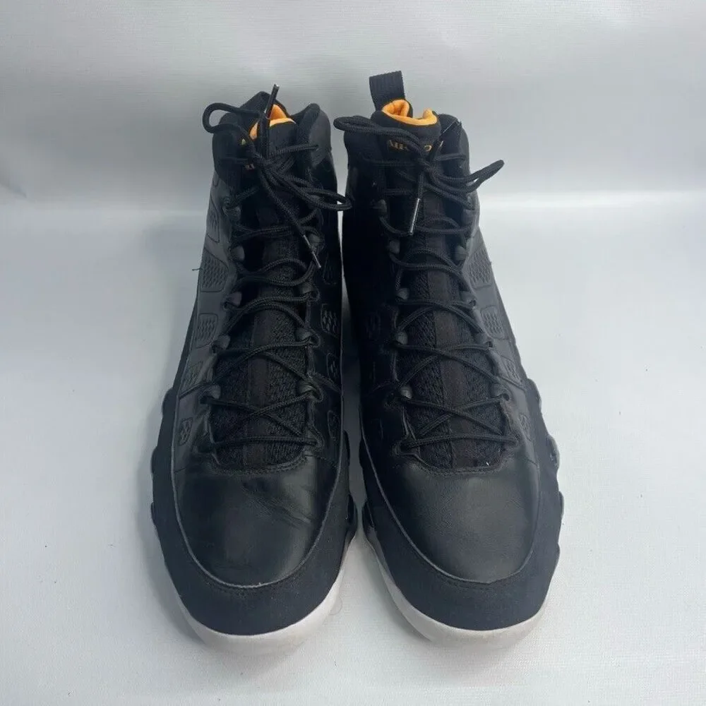 Nike Air Jordan Retro IX‎ 9 Black Citrus 302370-004 Size 14